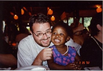 Mark and Sofi shining smiles